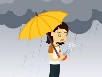 手机信号强弱跟天气有关吗？