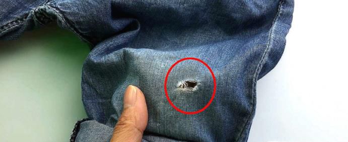 衣服破了小洞怎样补救