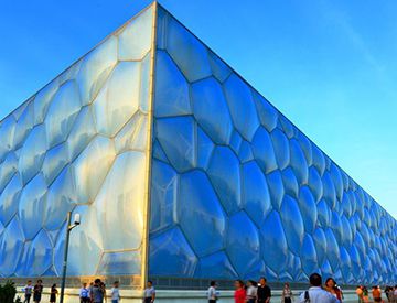 水立方的“泡泡”外墙是用什么做的?