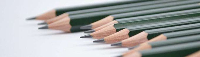 为什么铅笔芯有的颜色深,有的颜色浅?