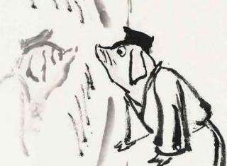 猪八戒照镜子歇后语下一句是什么？