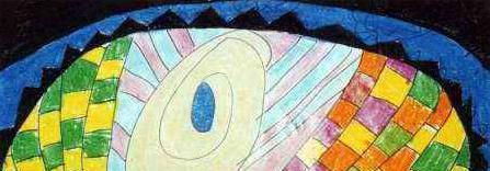 保护眼睛的儿童画怎么画？