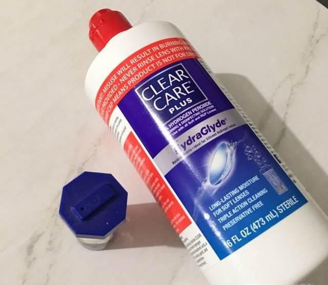 隐形眼镜没有护理液怎么办