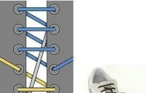 好看的系鞋带的方法图解步骤