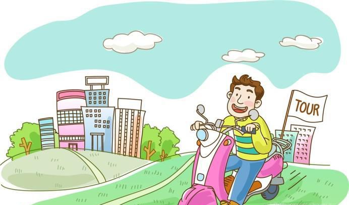 怎样学骑电瓶车