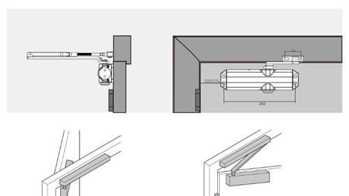 闭门器的安装方法