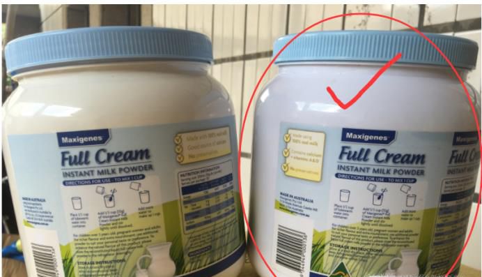 蓝胖子奶粉怎样看真假