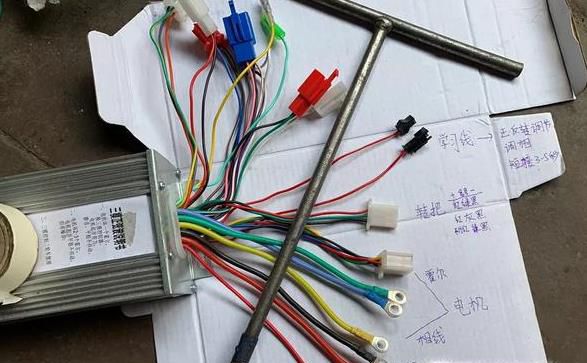 电动车控制器怎么连接安装？