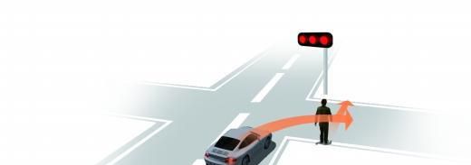 什么样的红灯能右转，什么样的红灯不能右转