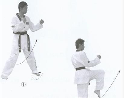 跆拳道技巧图解