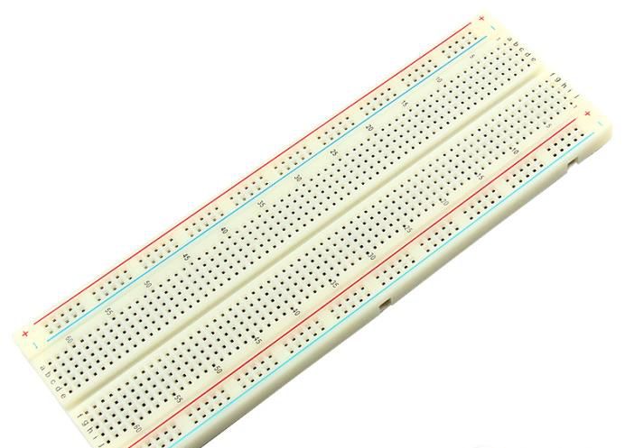 面包板的怎么使用