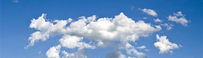 一朵云有多重？