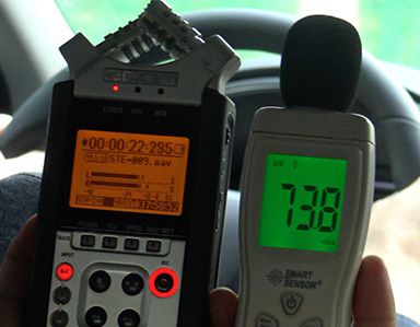 汽车发出的噪声有颜色吗？