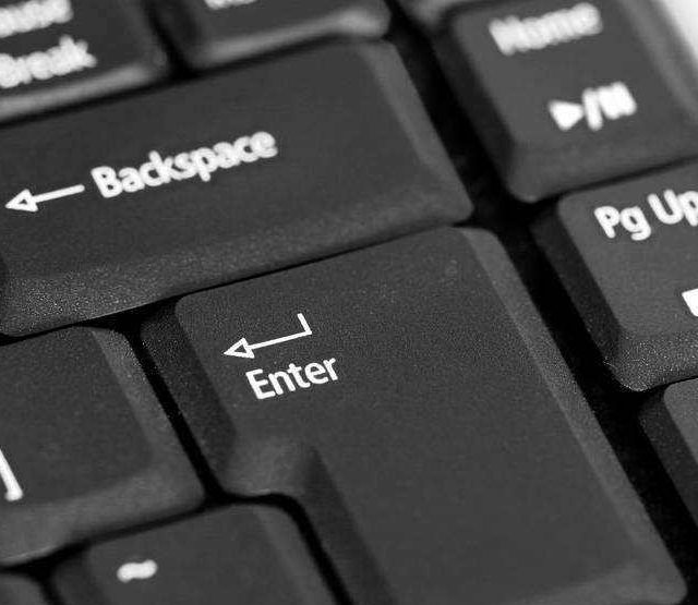 回车键是哪一个？