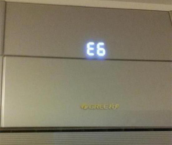 格力空调e6是什么故障？