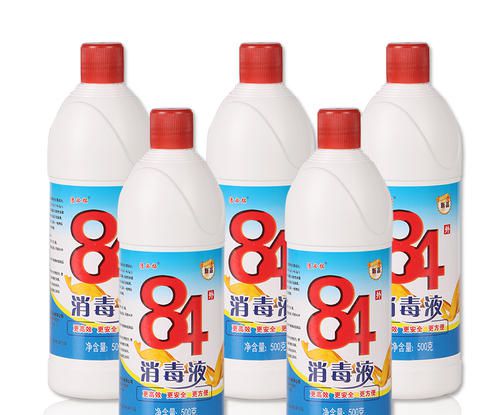 84消毒液中84是巴氏消毒法的读音吗？