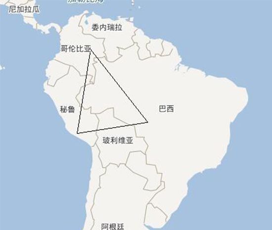 世界上三大毒品产地中哪一个不在亚洲？