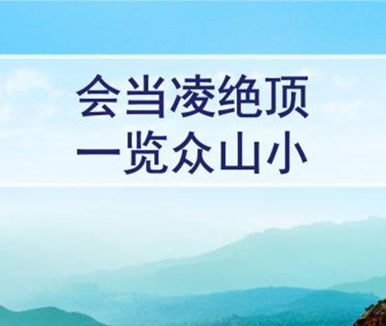 一览众山小的上一句是什么意思？