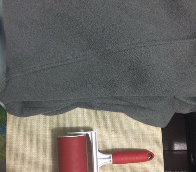 一招简单清除猫毛