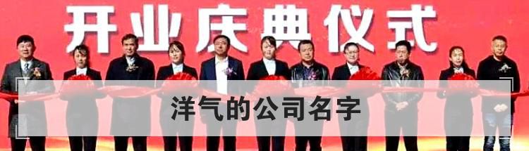 洋气的公司名字