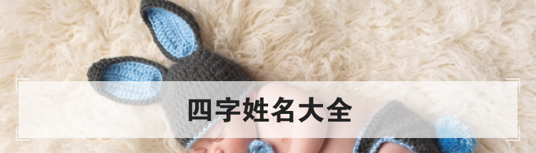 好听个性的四字姓名大全