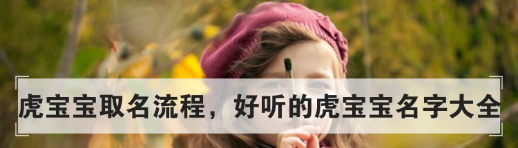 虎宝宝取名流程,好听的虎宝宝名字大全