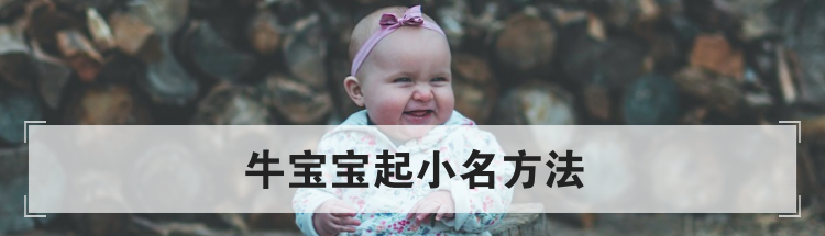 牛宝宝取小名技巧,如何为牛宝宝起小名