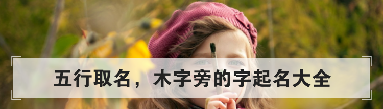 五行取名,木字旁的字起名大全