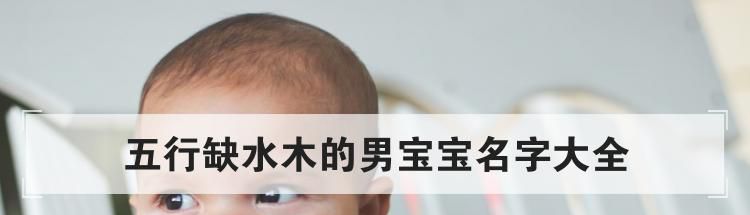 五行缺水木的男宝宝名字大全