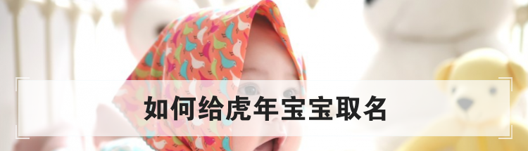 如何给虎年宝宝取名