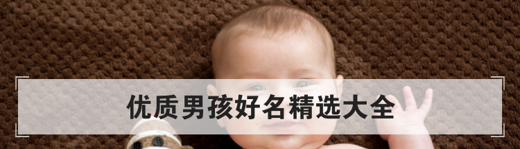 优质男孩好名精选大全