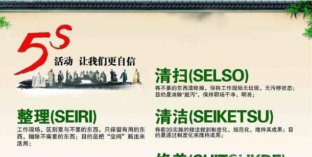 标准5S管理制度