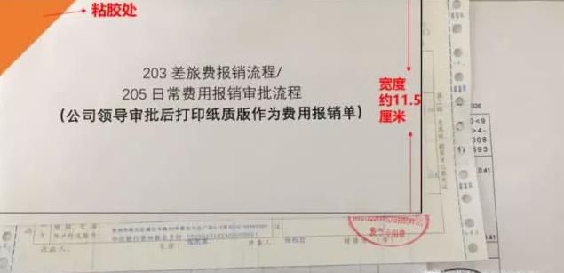 怎样贴发票之类的报销单据