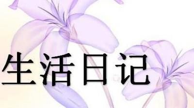 生活日记可以写什么