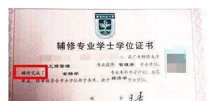 大学双学位如何修