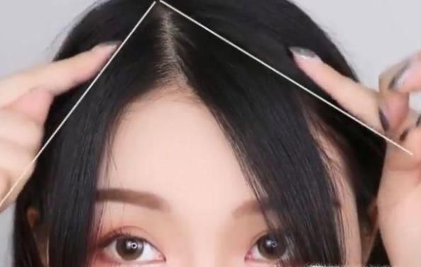 八字刘海怎么剪