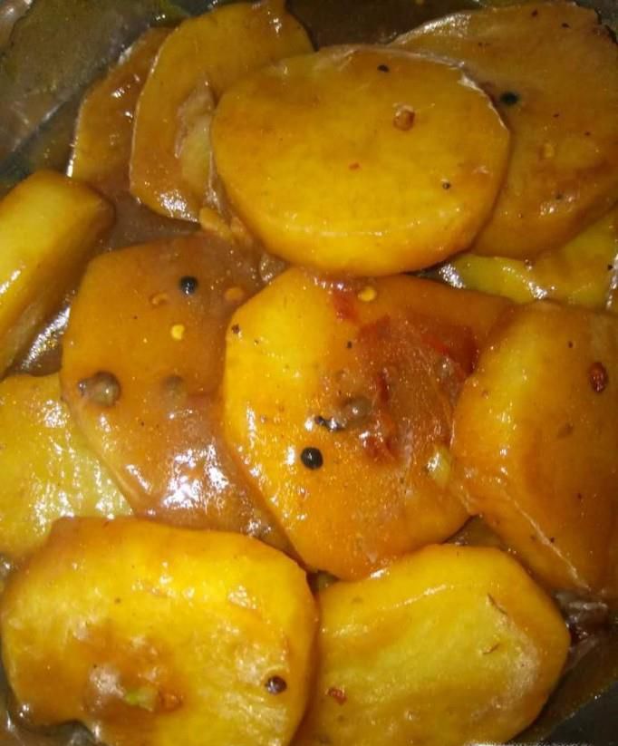 素菜之香辣土豆片