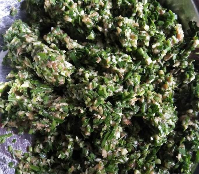 韭菜饺子馅的做法