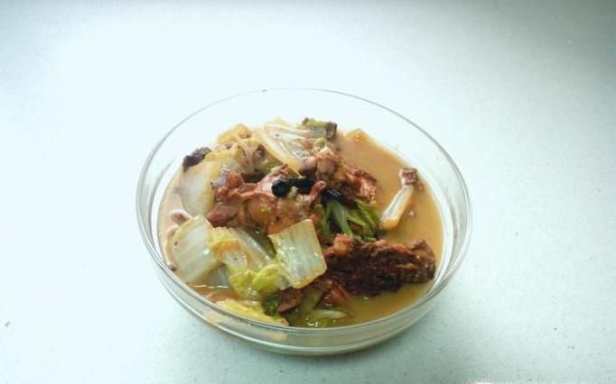 鸡架炖大白菜的家常做法