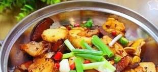 干锅土豆片怎么制作