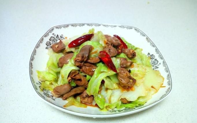 鸡心炒大头菜的家常做法