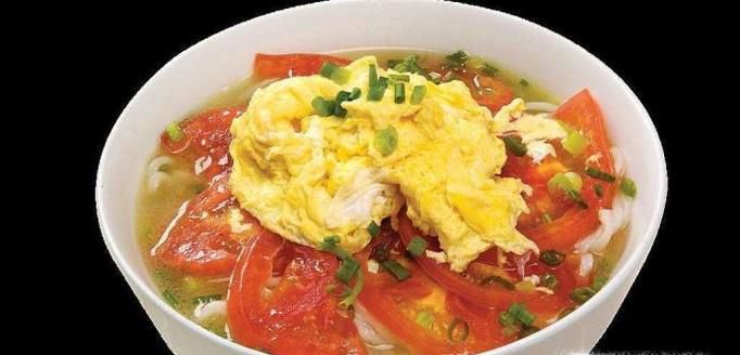 西红柿豆角鸡蛋面