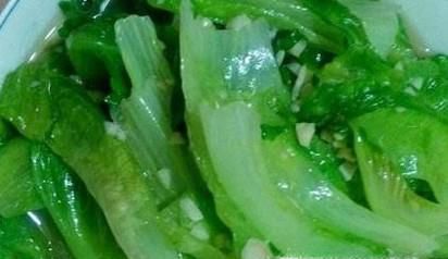 爆炒生菜的做法
