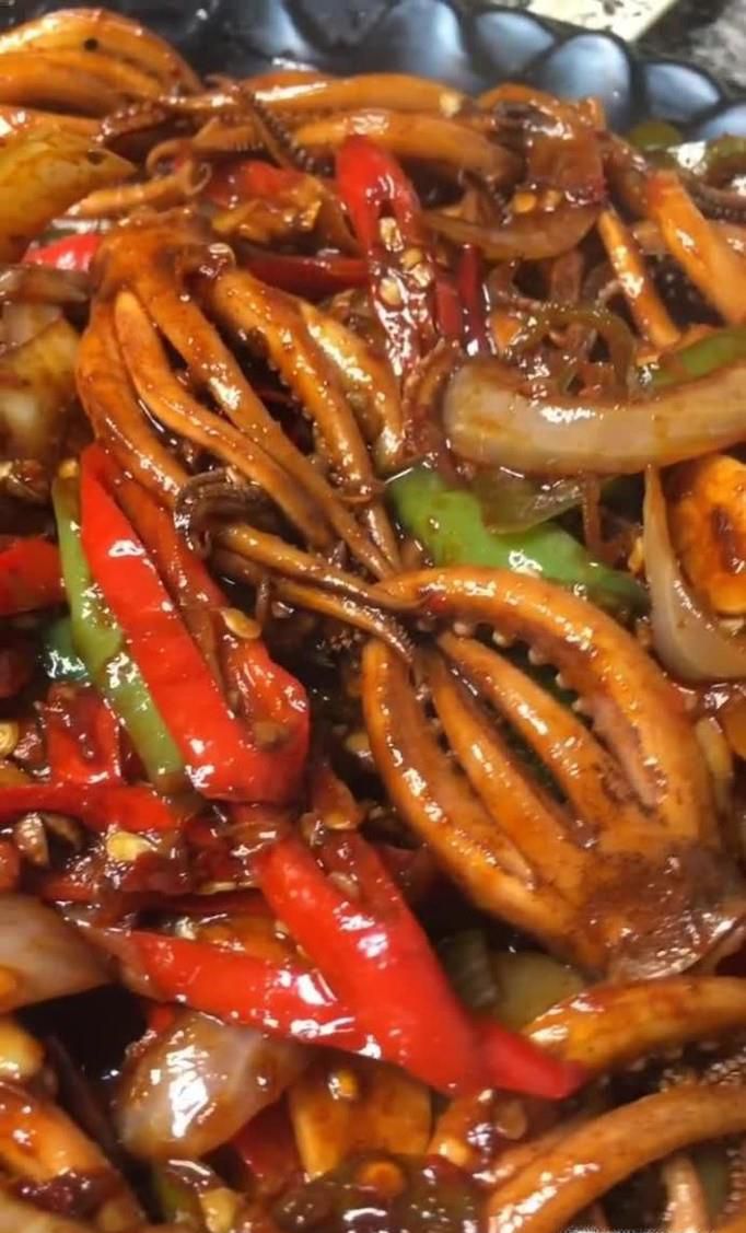 如何做爆炒八爪鱼好吃?