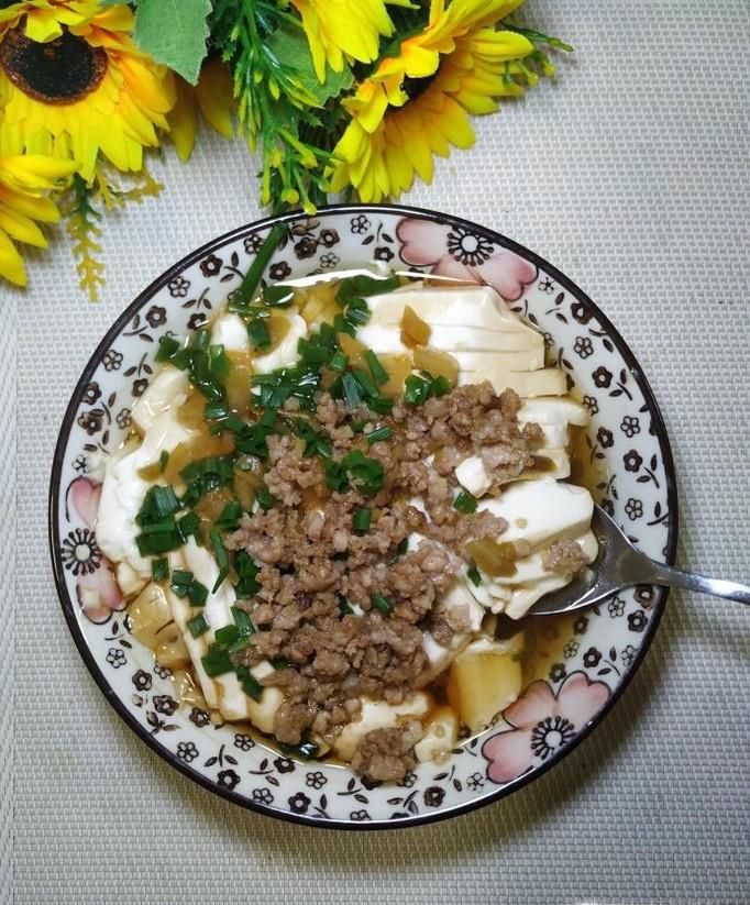 怎样做美味的肉末蒸内脂豆腐？