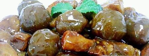 山芋粉圆子烧肉