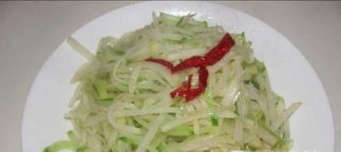 清炒青萝卜的做法