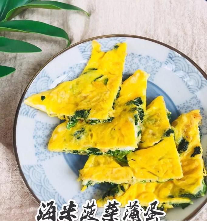 如何做海米菠菜煎蛋？