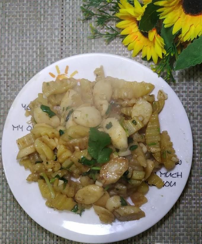 怎样做美味的铁棍山药炒土豆？