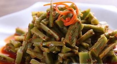 凉拌贡菜的制作方法
